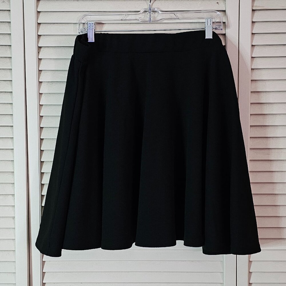 Black Skater Skirt